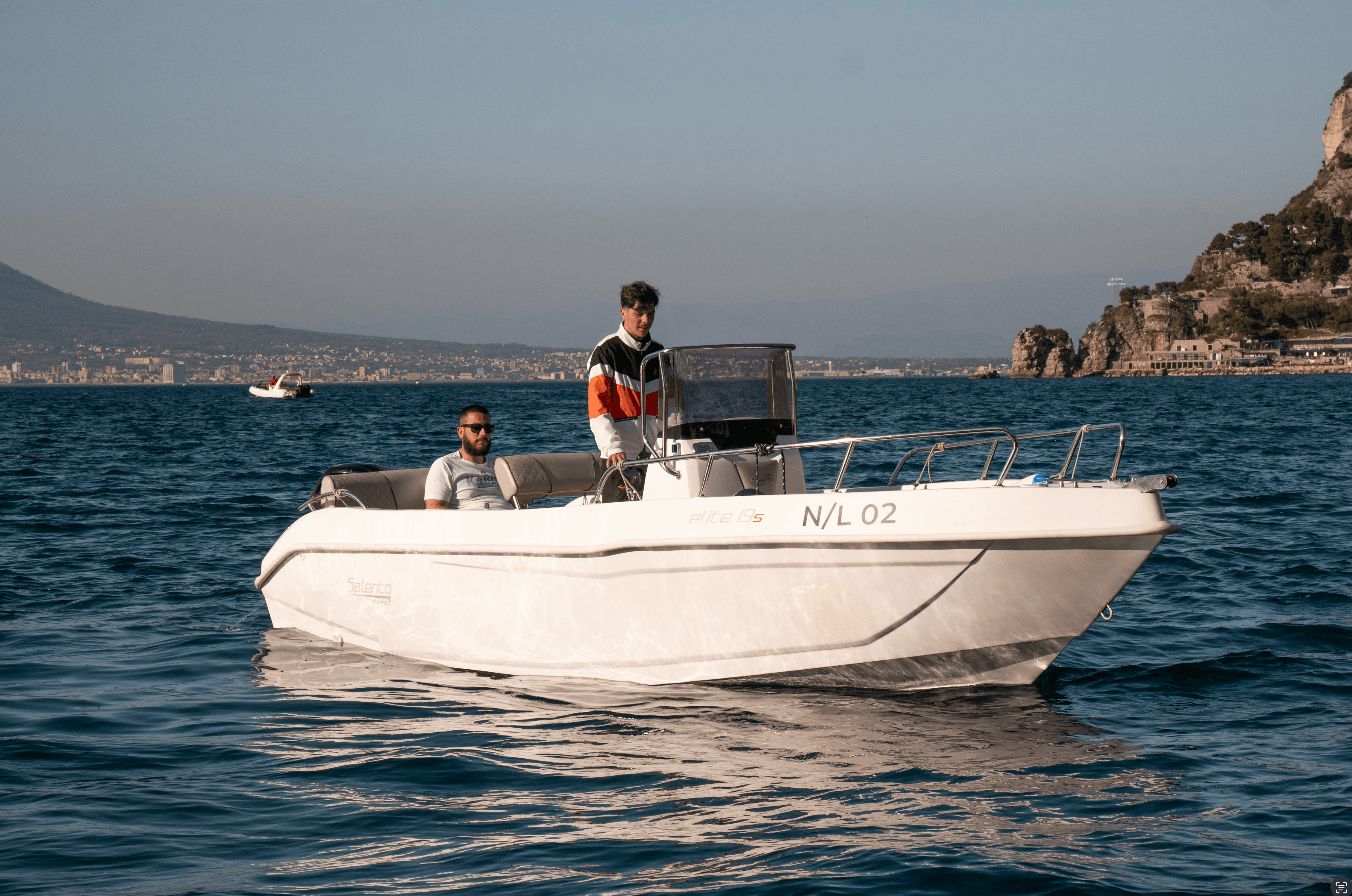 GE.FRA. barca in mare